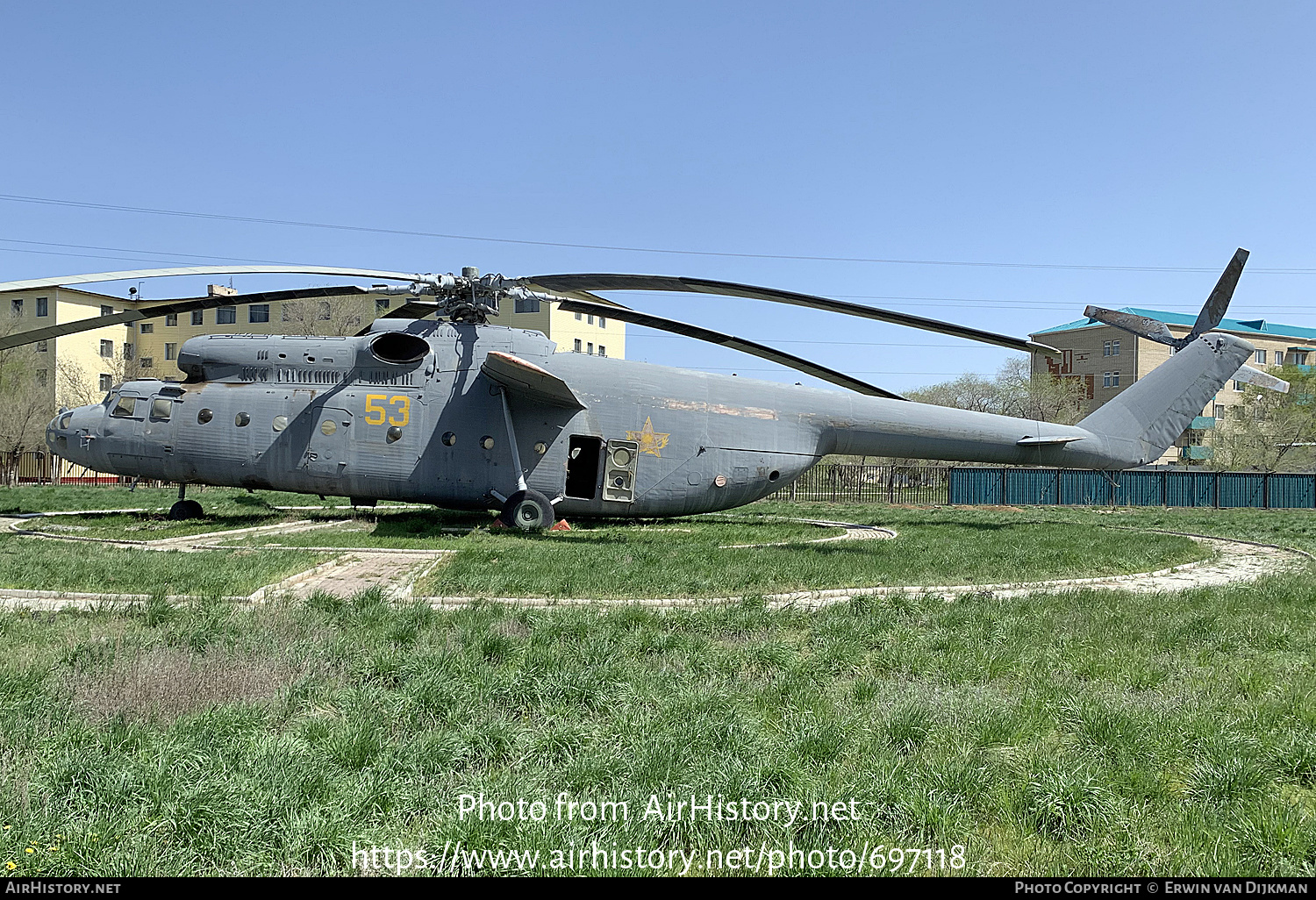 Aircraft Photo of 53 yellow | Mil Mi-6 | Soviet Union - Army | AirHistory.net #697118