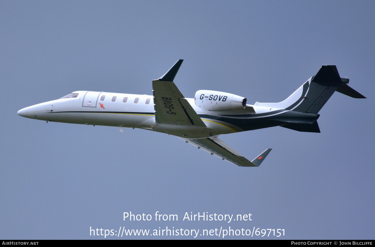 Aircraft Photo of G-SOVB | Learjet 45 | AirHistory.net #697151