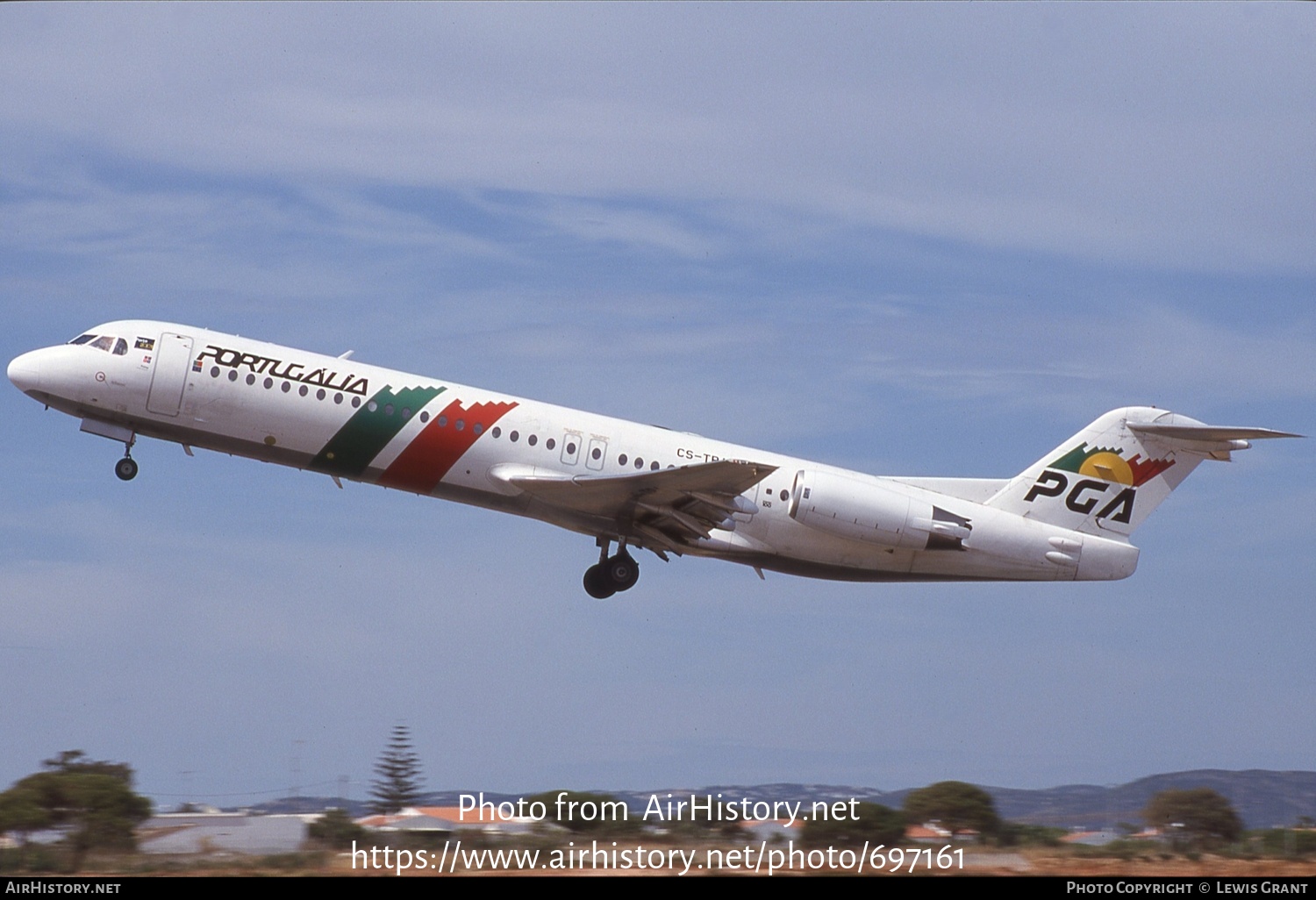 Aircraft Photo of CS-TPA | Fokker 100 (F28-0100) | Portugália Airlines - PGA | AirHistory.net #697161