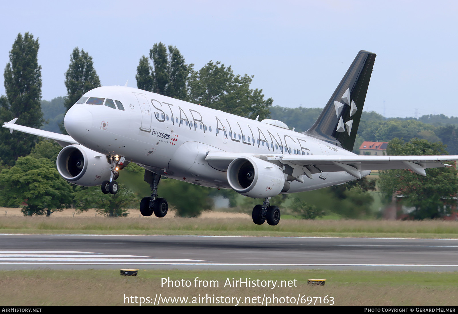 Aircraft Photo of OO-SSY | Airbus A319-112 | Brussels Airlines | AirHistory.net #697163