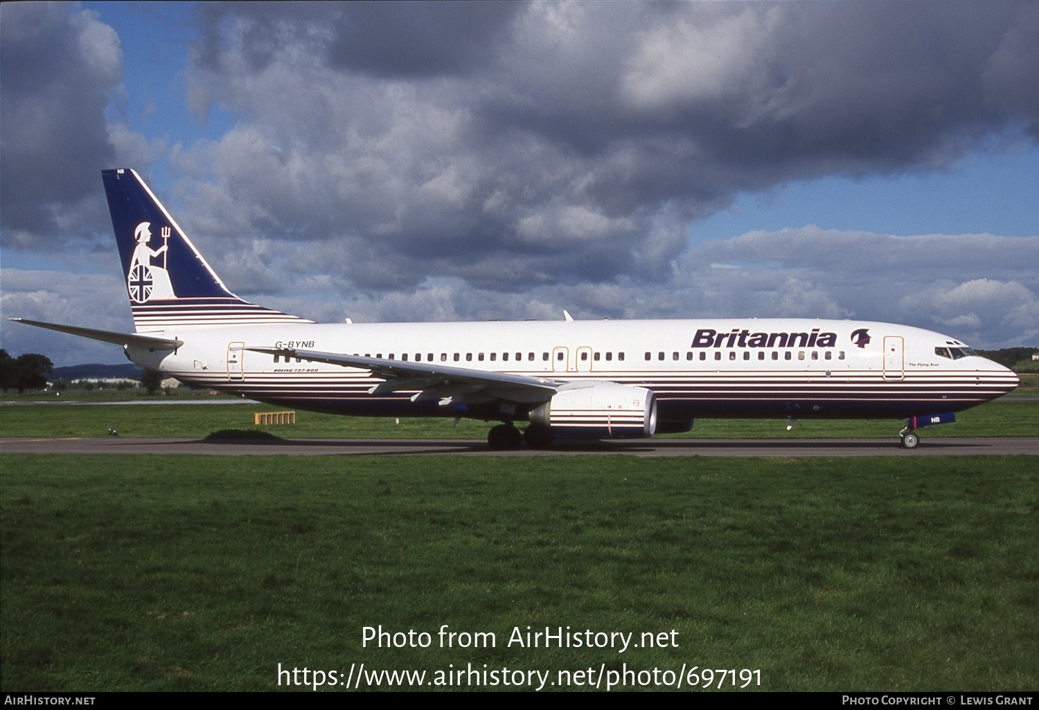 Aircraft Photo of G-BYNB | Boeing 737-804 | Britannia Airways | AirHistory.net #697191