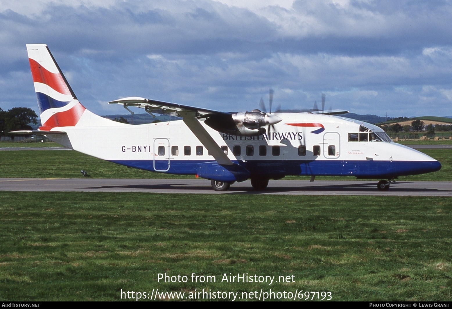 Aircraft Photo of G-BNYI | Short 360-300 | British Airways | AirHistory.net #697193