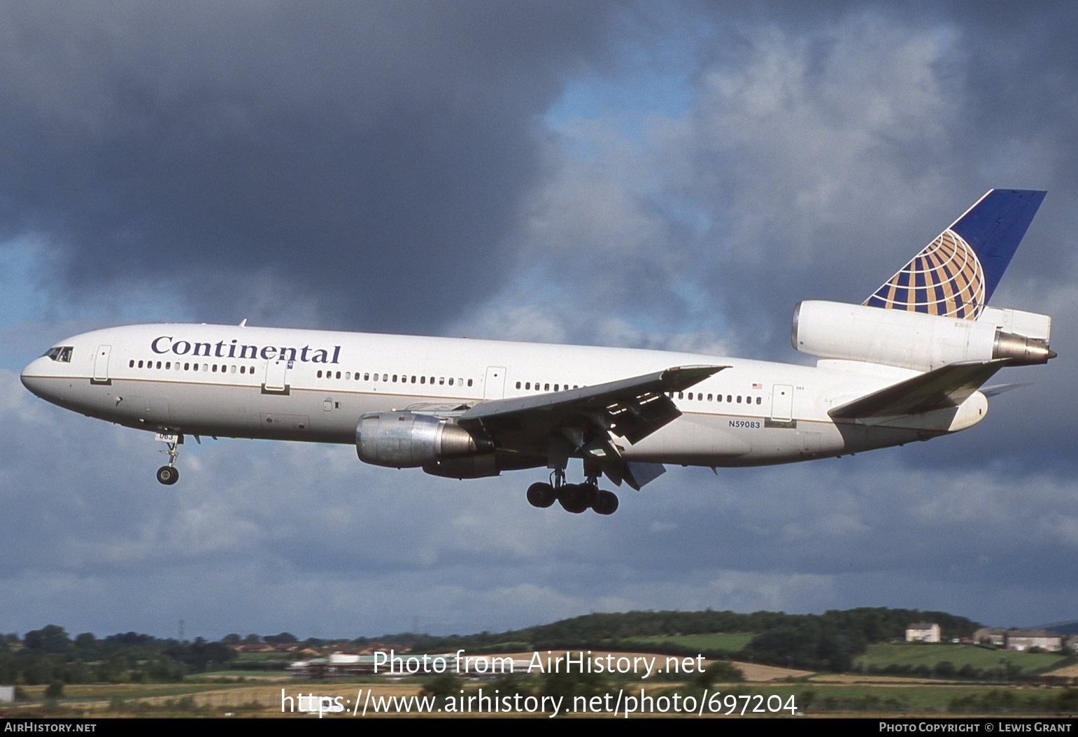 Aircraft Photo of N59083 | McDonnell Douglas DC-10-30 | Continental Airlines | AirHistory.net #697204