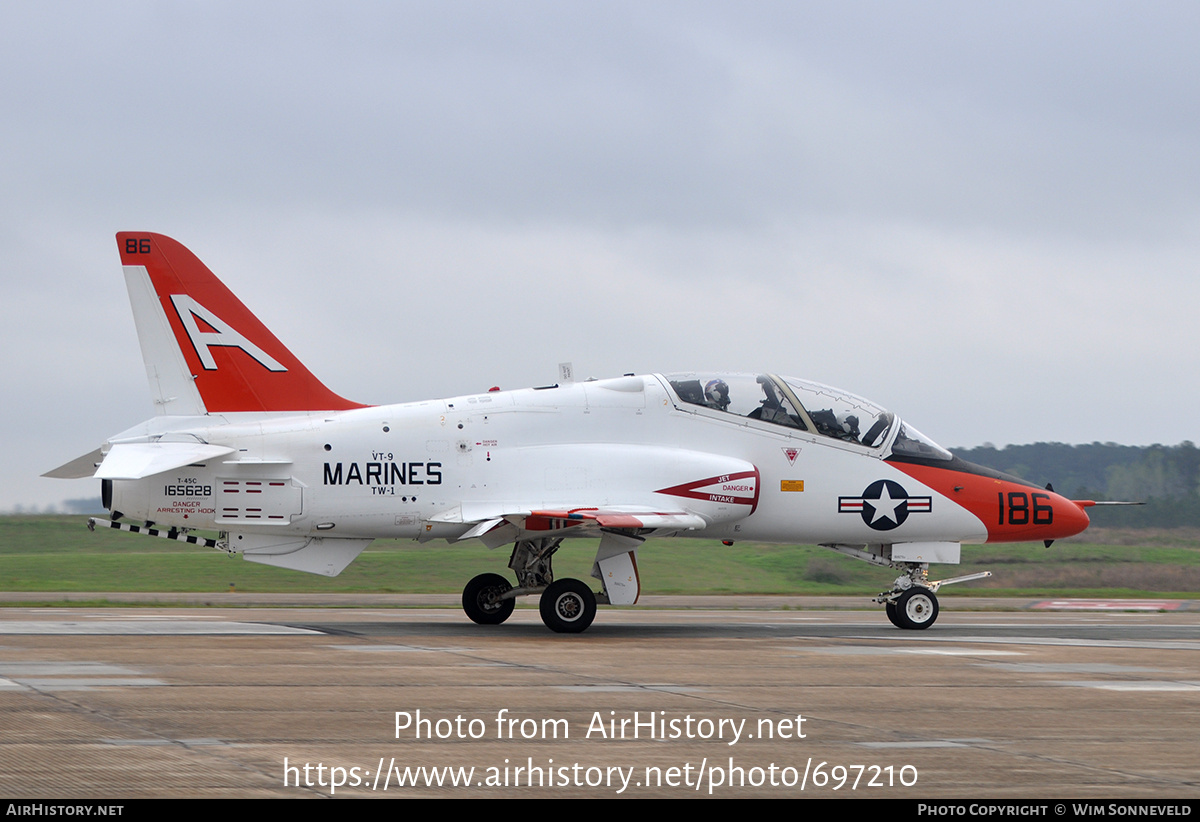 Aircraft Photo of 165628 | McDonnell Douglas T-45C Goshawk | USA - Navy | AirHistory.net #697210