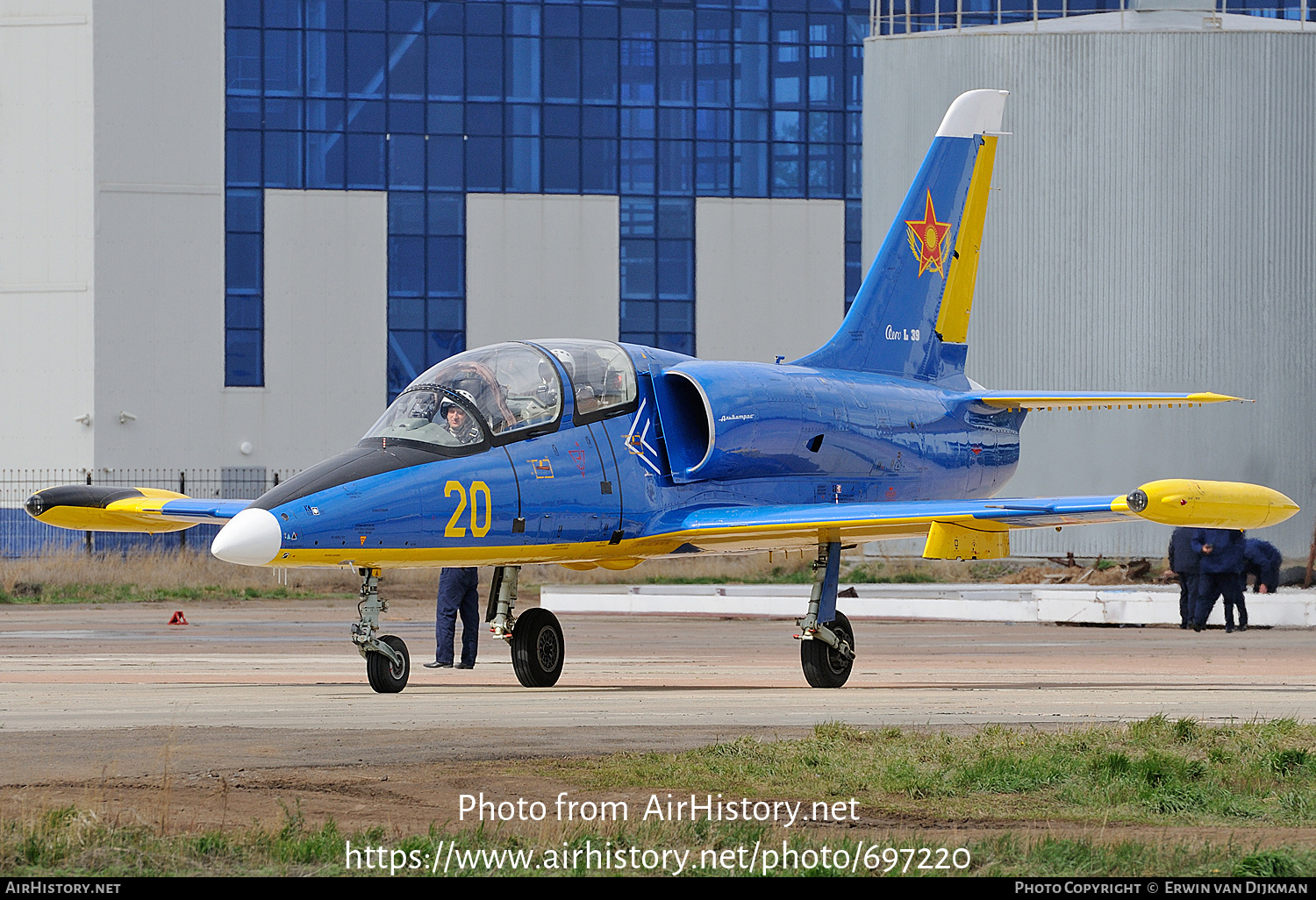 Aircraft Photo of 20 yellow | Aero L-39C Albatros | Kazakhstan - Air Force | AirHistory.net #697220