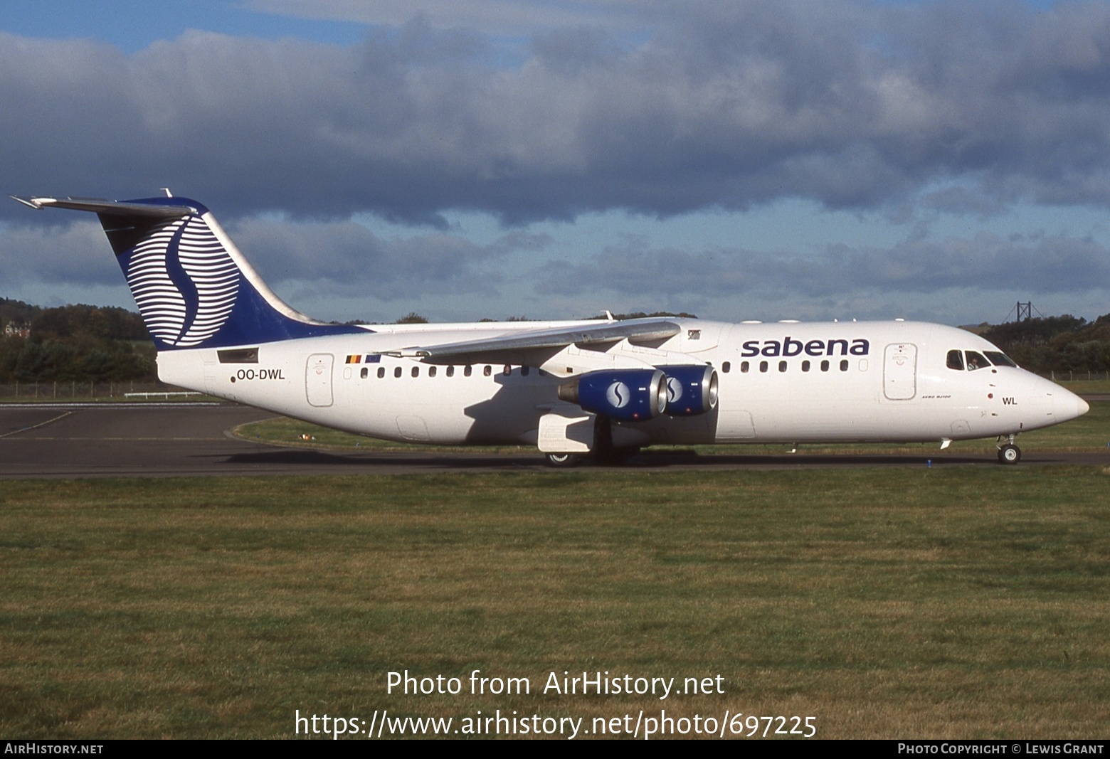 Aircraft Photo of OO-DWL | British Aerospace Avro 146-RJ100 | Sabena | AirHistory.net #697225