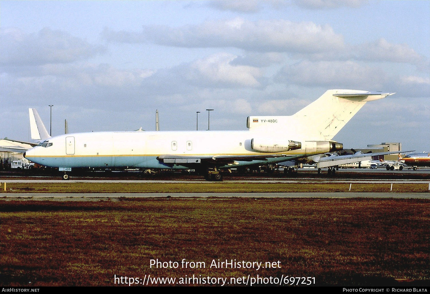 Aircraft Photo of YV-480C | Boeing 727-25(F) | AirHistory.net #697251