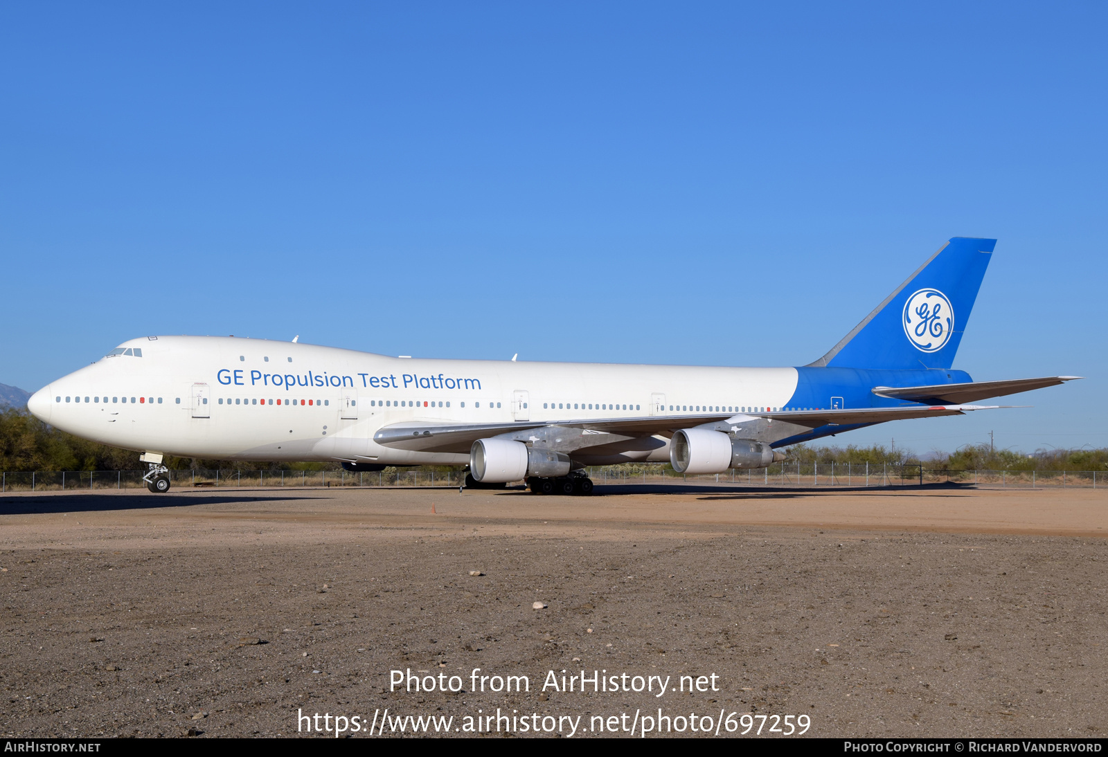 Aircraft Photo of N747GE | Boeing 747-121 | General Electric - GE | AirHistory.net #697259