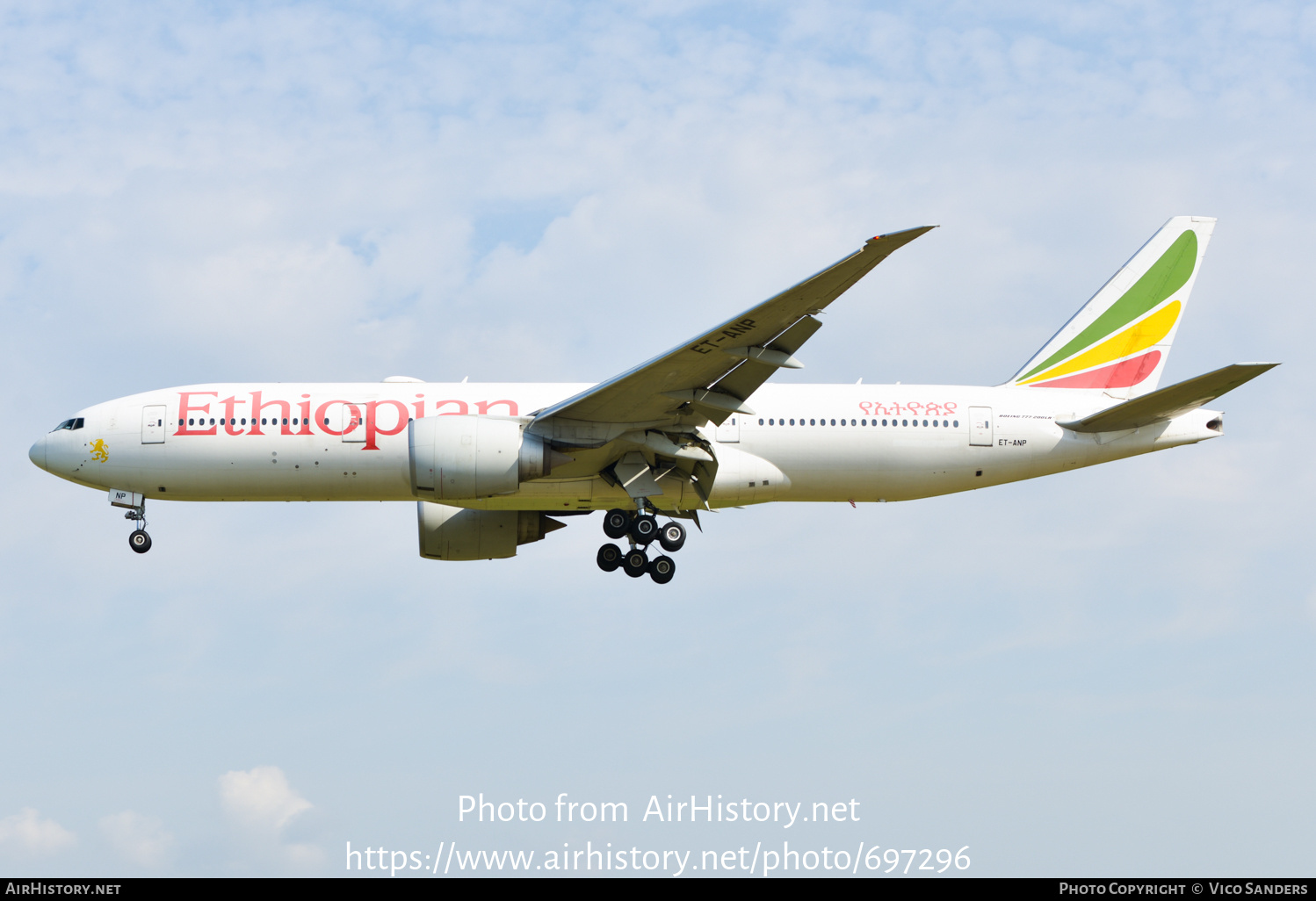 Aircraft Photo of ET-ANP | Boeing 777-260/LR | Ethiopian Airlines | AirHistory.net #697296