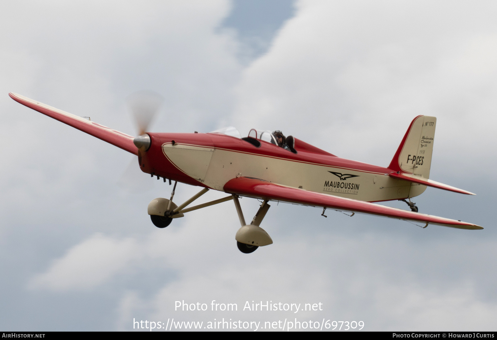 Aircraft Photo of F-PCES | Mauboussin M125 Corsaire | Mauboussin Aero Collection | AirHistory.net #697309