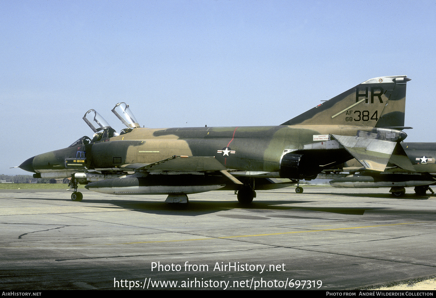 Aircraft Photo of 68-0384 / AF68-384 | McDonnell Douglas F-4E Phantom II | USA - Air Force | AirHistory.net #697319