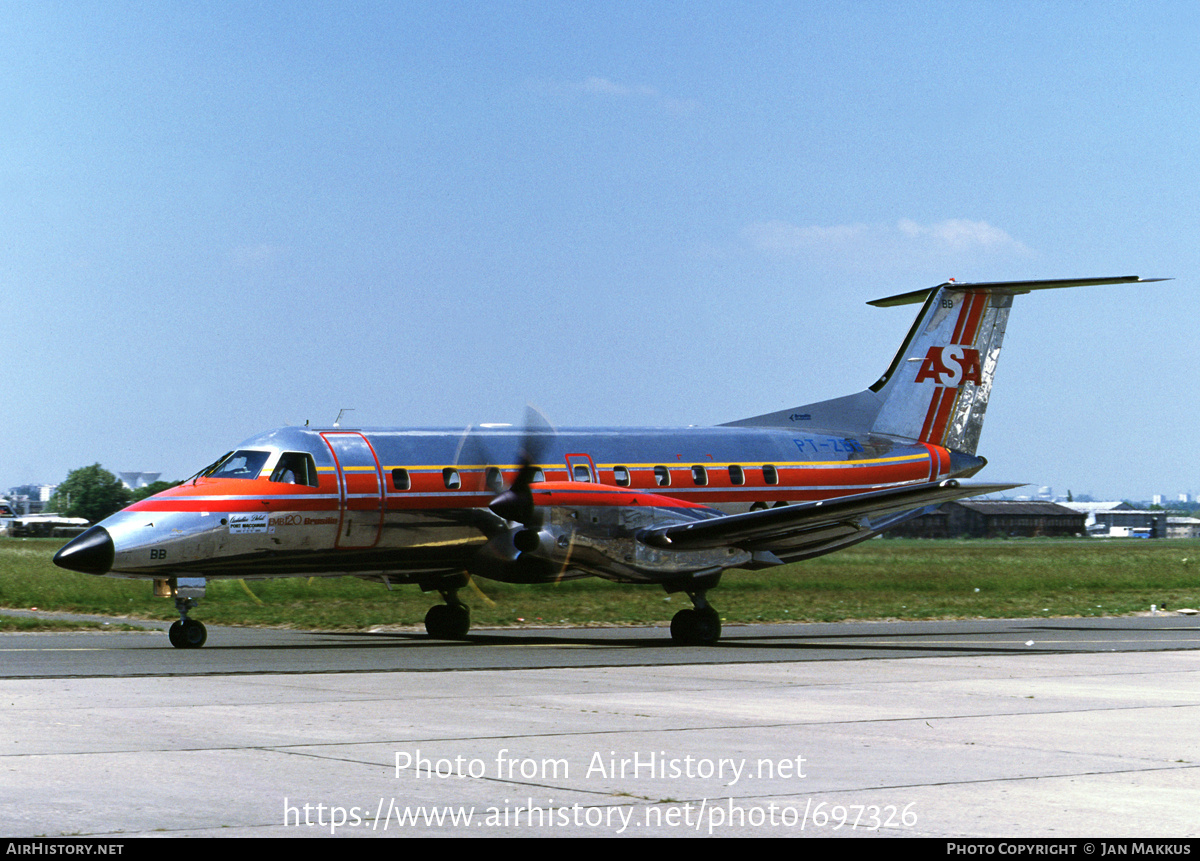 Aircraft Photo of PT-ZBB | Embraer EMB-120RT Brasilia | ASA - Atlantic Southeast Airlines | AirHistory.net #697326