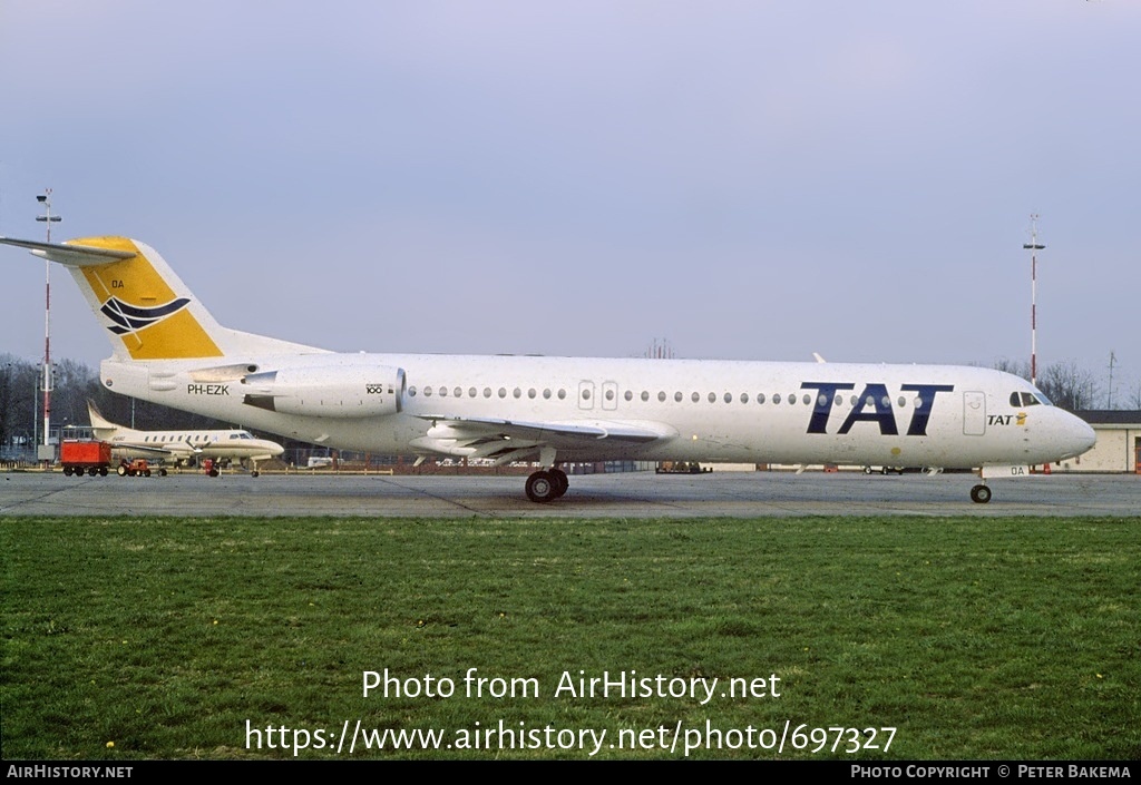 Aircraft Photo of PH-EZK | Fokker 100 (F28-0100) | TAT - Transport Aérien Transrégional | AirHistory.net #697327