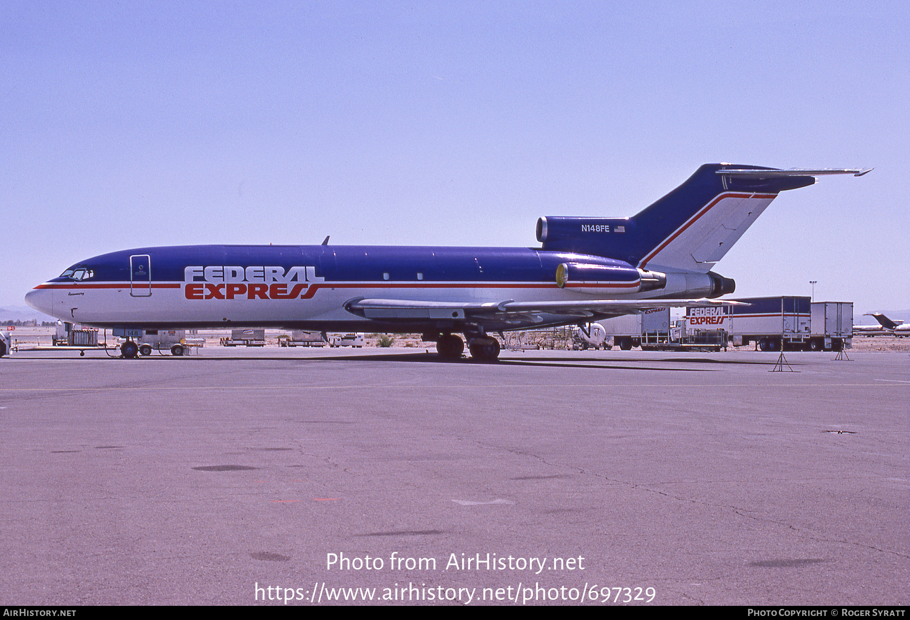 Aircraft Photo of N148FE | Boeing 727-22(F) | Federal Express | AirHistory.net #697329