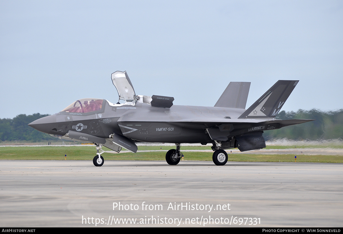 Aircraft Photo of 169024 | Lockheed Martin F-35B Lightning II | USA - Marines | AirHistory.net #697331