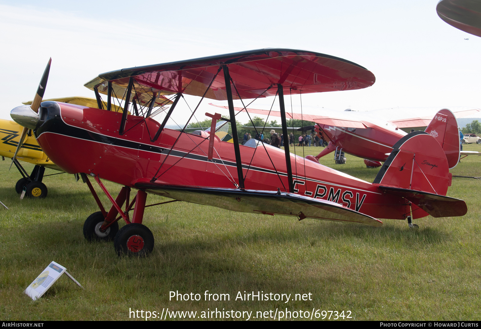 Aircraft Photo of F-PMSV | Stampe-Vertongen SV-4L | AirHistory.net #697342