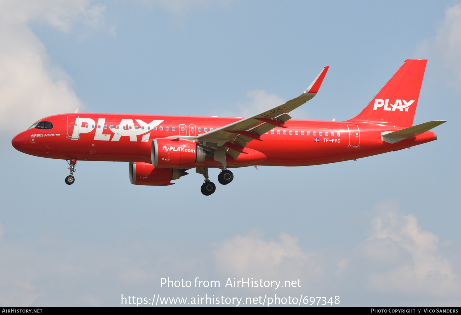 Aircraft Photo of TF-PPC | Airbus A320-251N | Play | AirHistory.net #697348