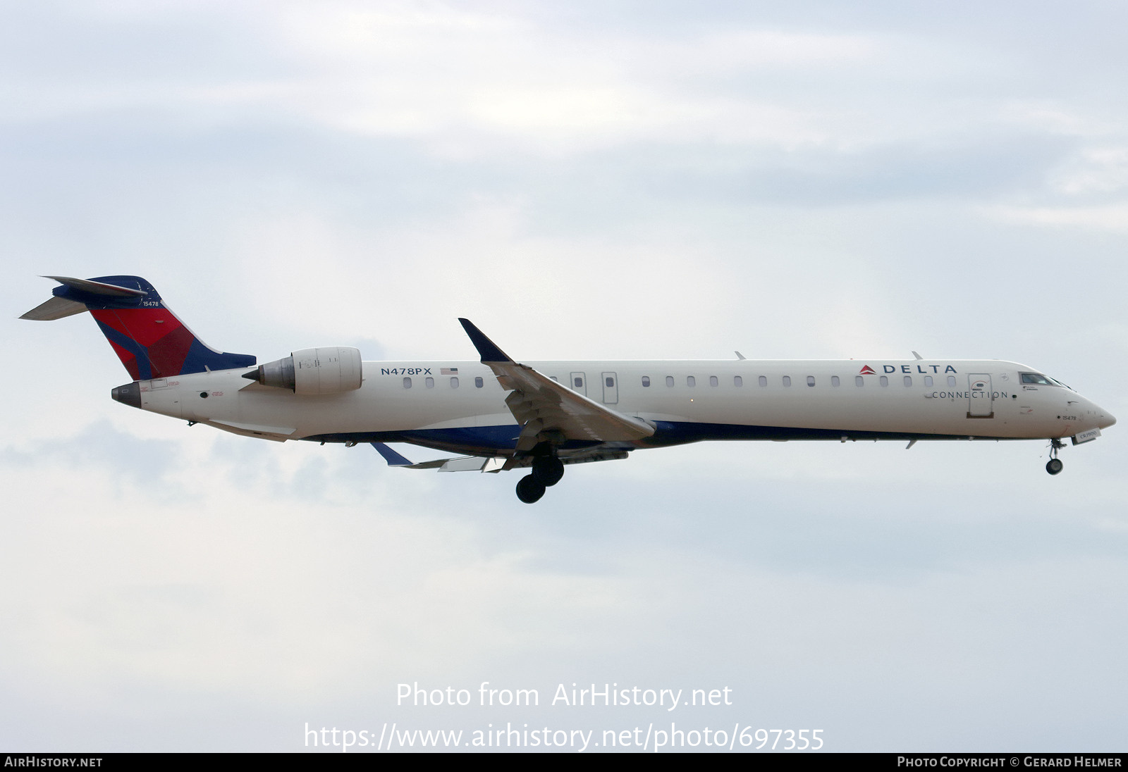 Aircraft Photo of N478PX | Bombardier CRJ-900LR (CL-600-2D24) | Delta Connection | AirHistory.net #697355