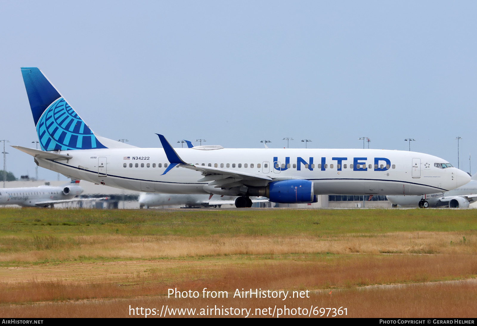 Aircraft Photo of N34222 | Boeing 737-824 | United Airlines | AirHistory.net #697361