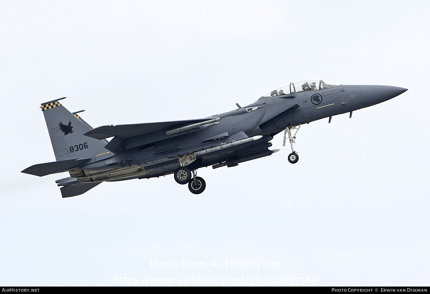 Aircraft Photo of 8306 | Boeing F-15SG Strike Eagle | Singapore - Air Force | AirHistory.net #697369