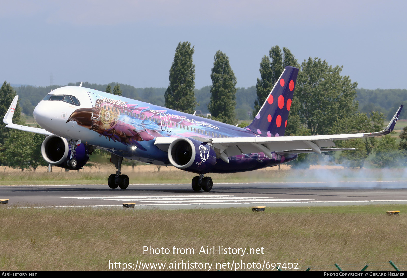 Aircraft Photo of OO-SBB | Airbus A320-251N | Brussels Airlines | AirHistory.net #697402