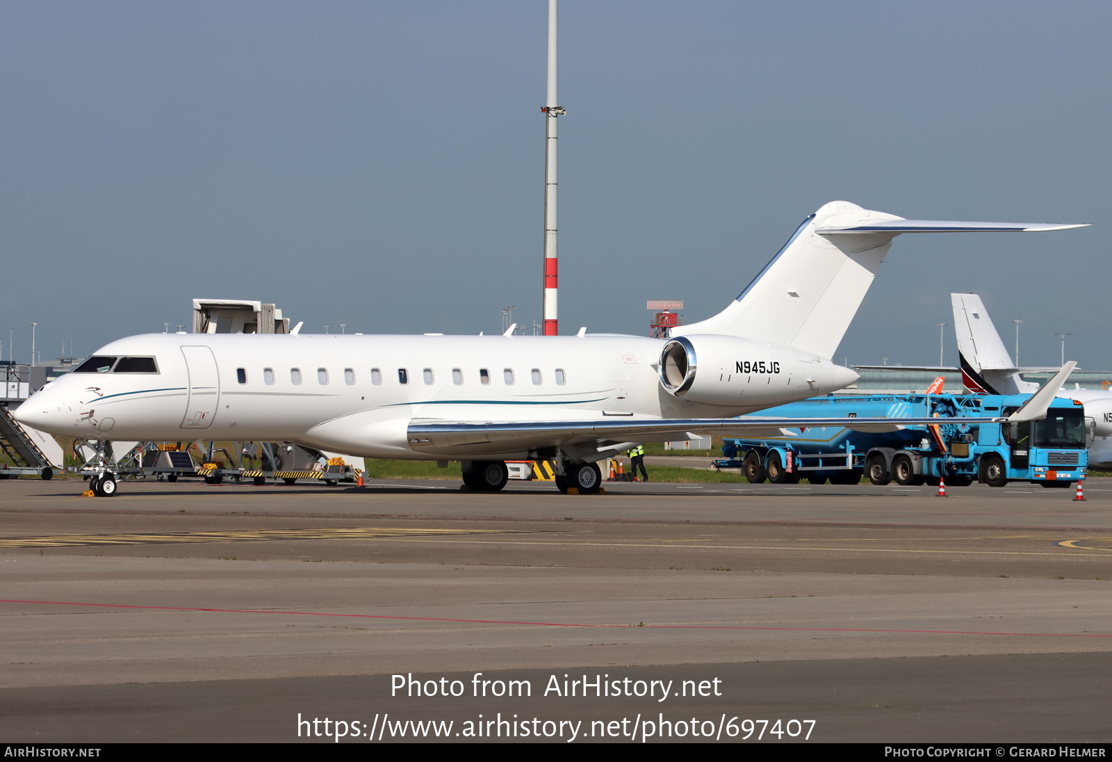 Aircraft Photo of N945JG | Bombardier Global 6000 (BD-700-1A10) | AirHistory.net #697407