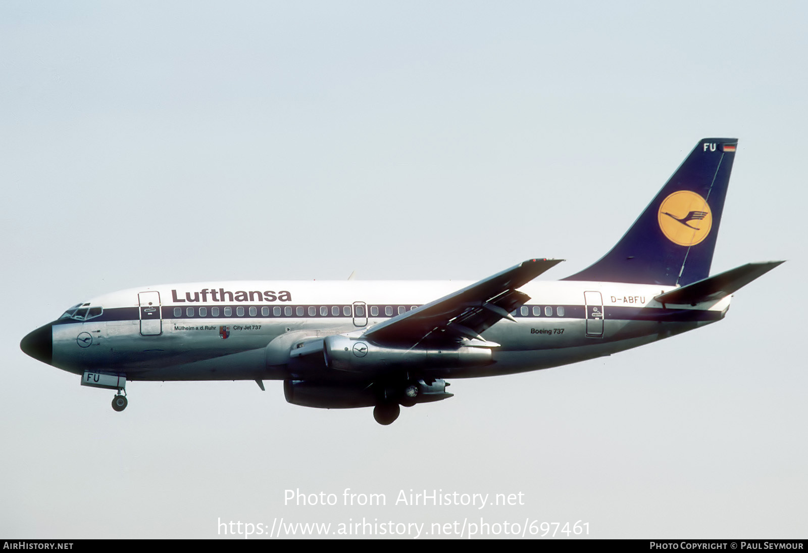 Aircraft Photo of D-ABFU | Boeing 737-230/Adv | Lufthansa | AirHistory.net #697461