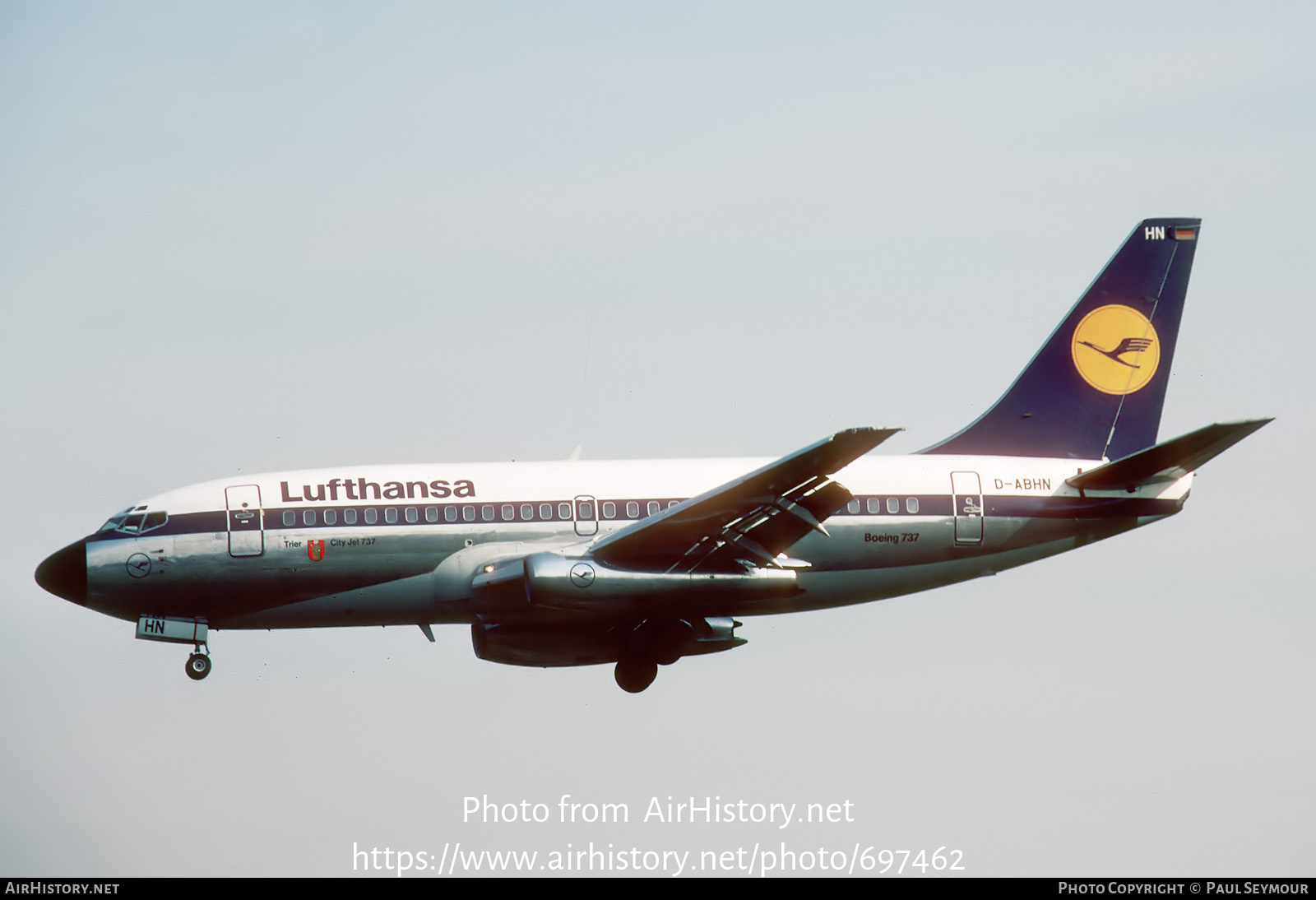 Aircraft Photo of D-ABHN | Boeing 737-230/Adv | Lufthansa | AirHistory.net #697462