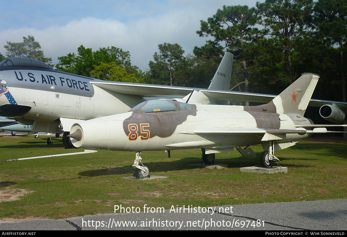 Aircraft Photo of 85 red | Mikoyan-Gurevich MiG-21F-13 | Soviet Union - Air Force | AirHistory.net #697481