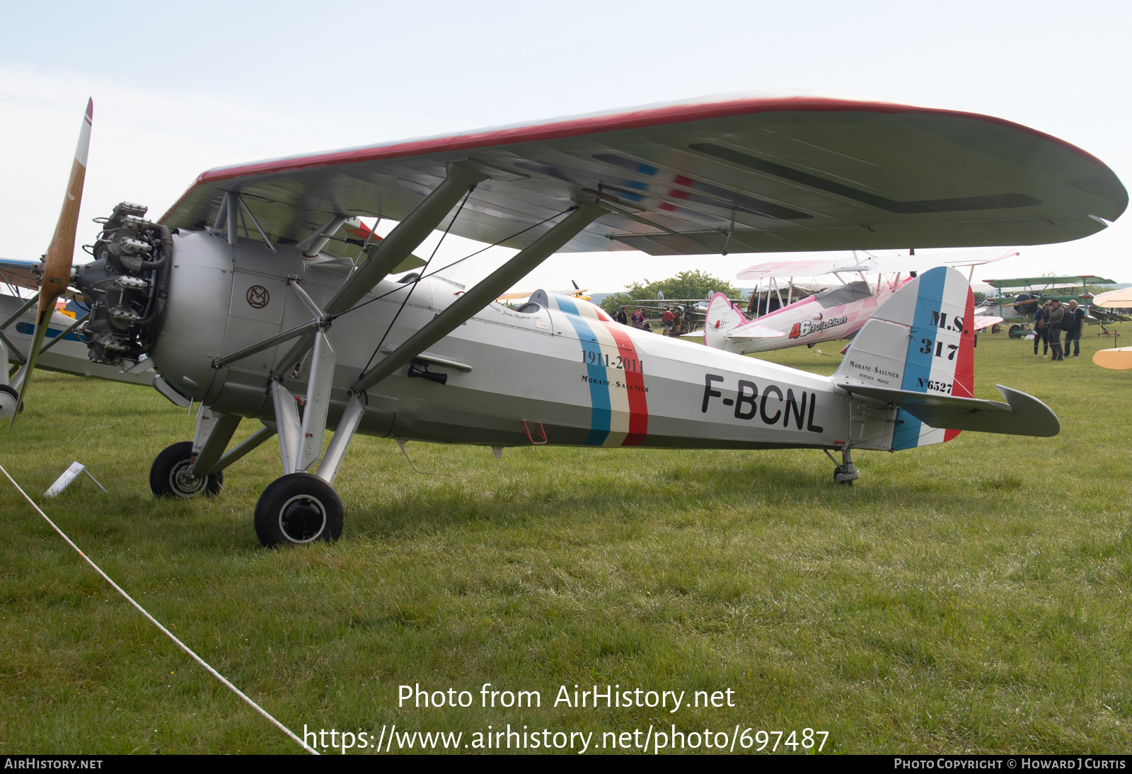 Aircraft Photo of F-BCNL | Morane-Saulnier MS-317 | AirHistory.net #697487