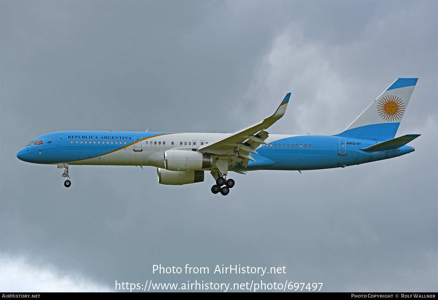 Aircraft Photo of ARG-01 | Boeing 757-256 | Argentina - Air Force | AirHistory.net #697497