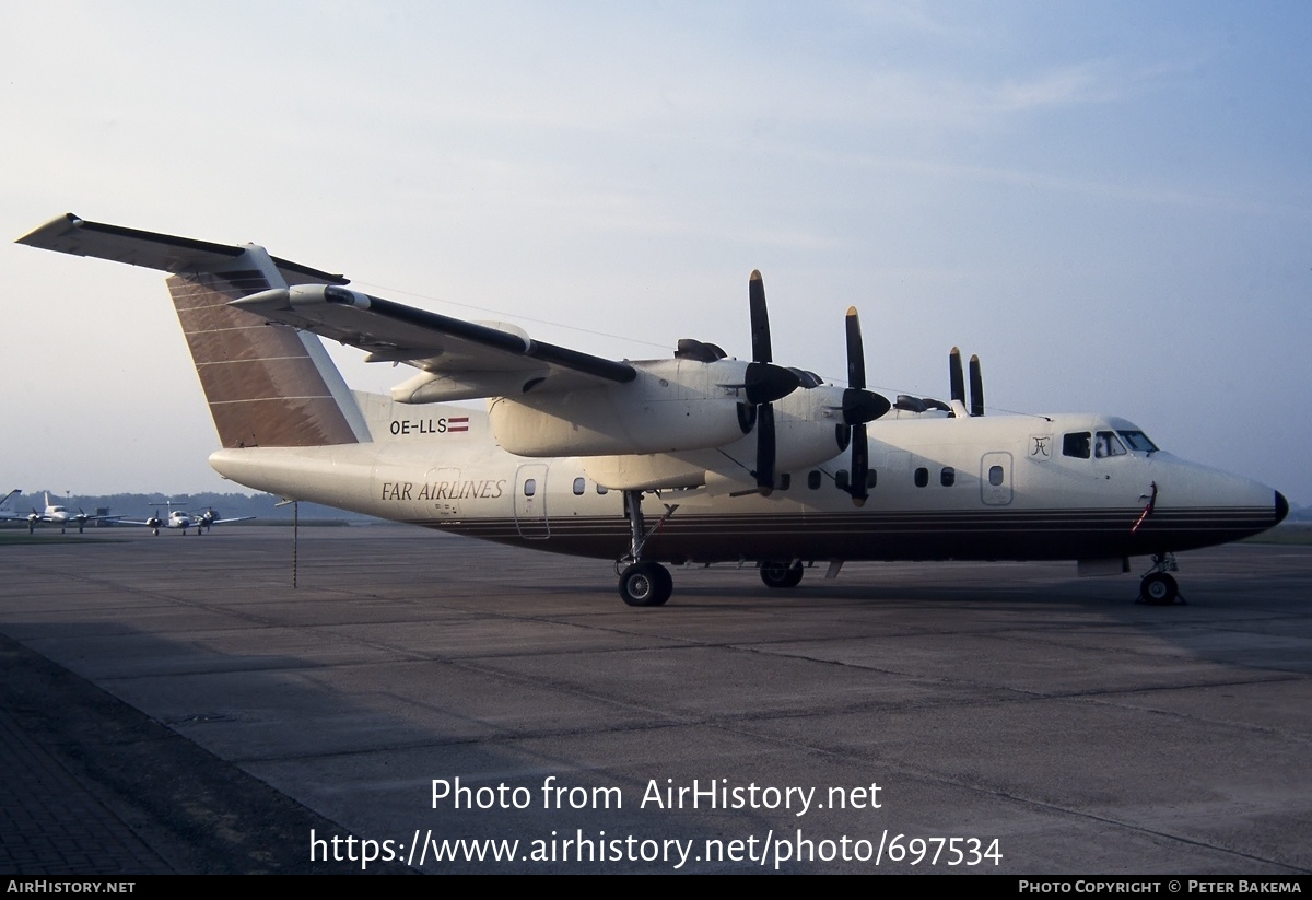 Aircraft Photo of OE-LLS | De Havilland Canada DHC-7-102 Dash 7 | Far Airlines | AirHistory.net #697534