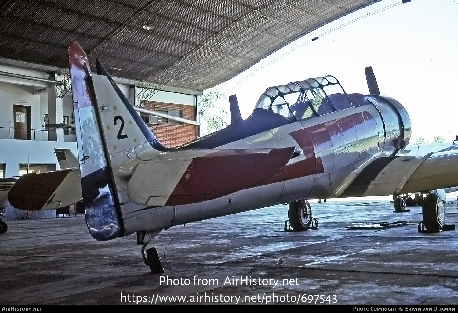 Aircraft Photo of 0123 | North American T-6G Texan | Paraguay - Air Force | AirHistory.net #697543