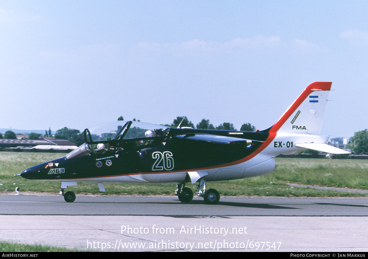 Aircraft Photo of EX-01 | FMA IA-63 Pampa | Argentina - Air Force | AirHistory.net #697547