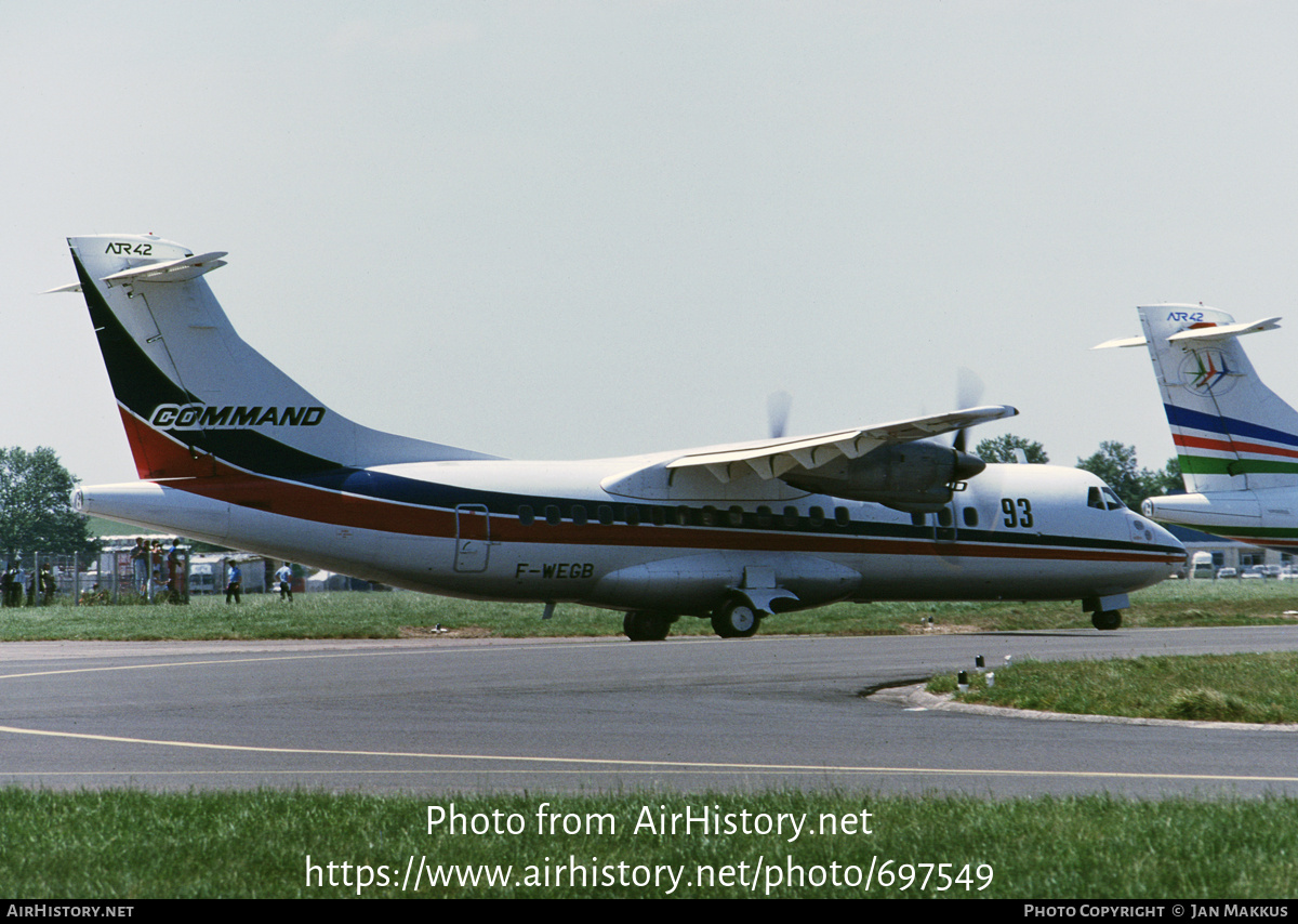 Aircraft Photo of F-WEGB | ATR ATR-42-200 | Command Airways | AirHistory.net #697549