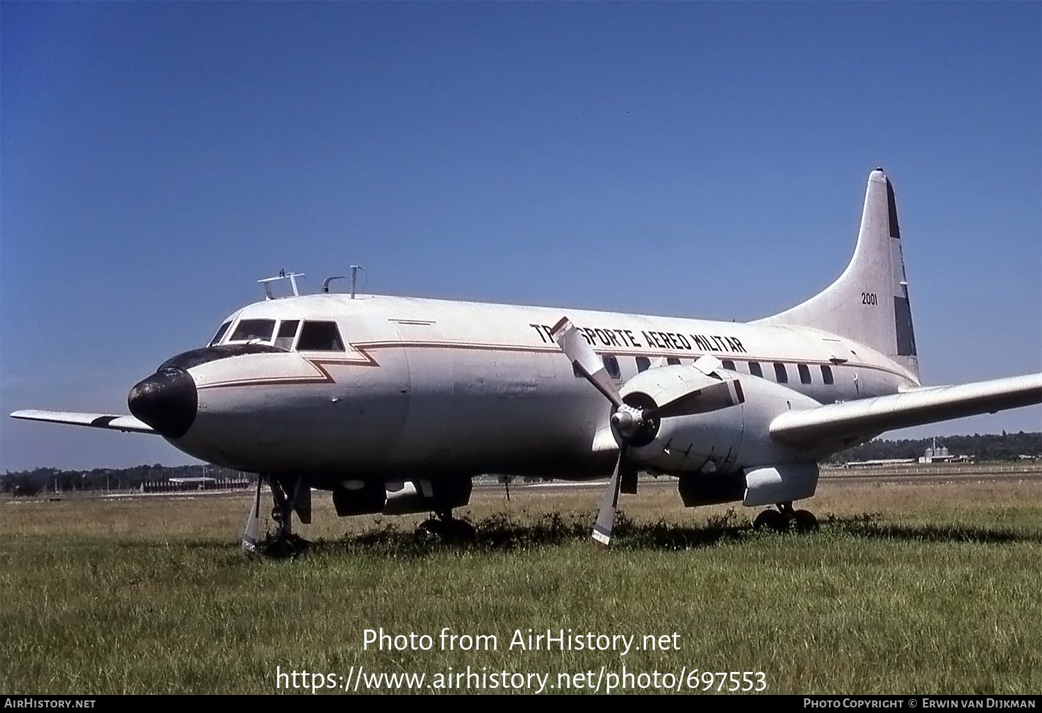 Aircraft Photo of 2001 | Convair C-131D | Paraguay - Air Force | AirHistory.net #697553