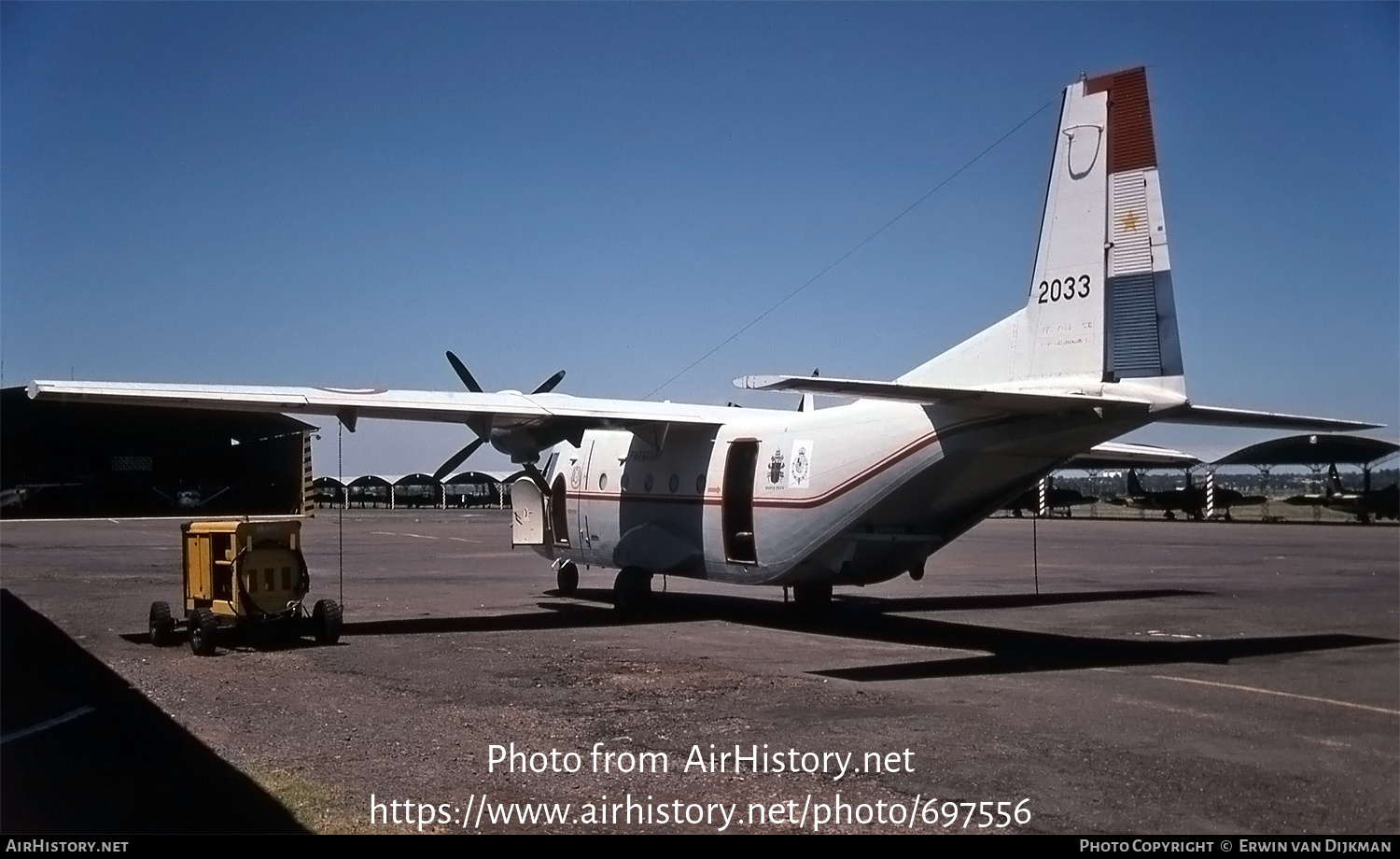 Aircraft Photo of 2033 | CASA C-212-200 Aviocar | Paraguay - Air Force | AirHistory.net #697556