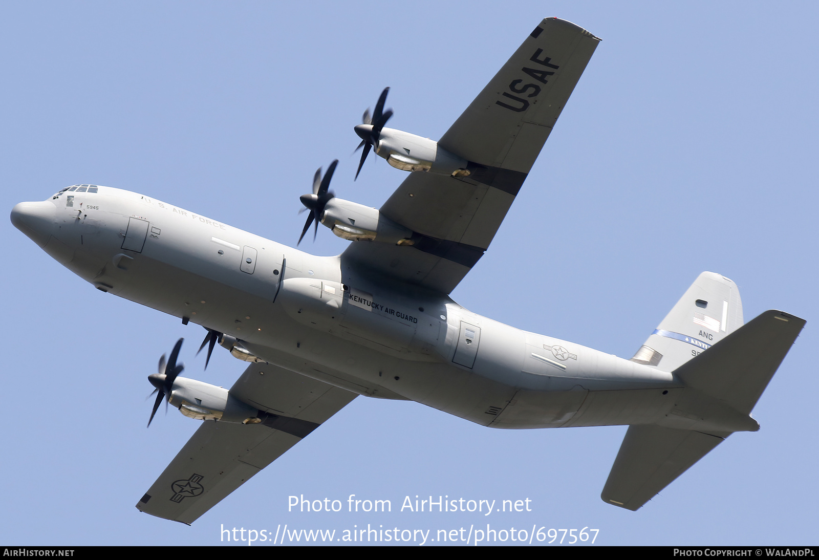 Aircraft Photo of 19-5945 / 95945 | Lockheed Martin C-130J-30 Hercules | USA - Air Force | AirHistory.net #697567