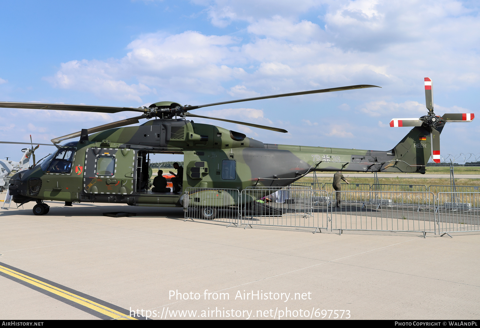 Aircraft Photo of 7936 | NHI NH90 TTH | Germany - Army | AirHistory.net #697573