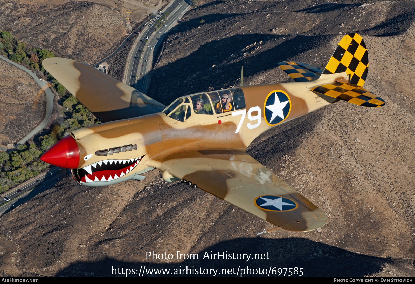 Aircraft Photo of N85104 / NL85104 / 42-105192 | Curtiss P-40N Warhawk | Planes of Fame Air Museum | USA - Air Force | AirHistory.net #697585