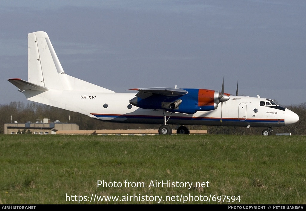 Aircraft Photo of UR-KVI | Antonov An-26 | AirHistory.net #697594