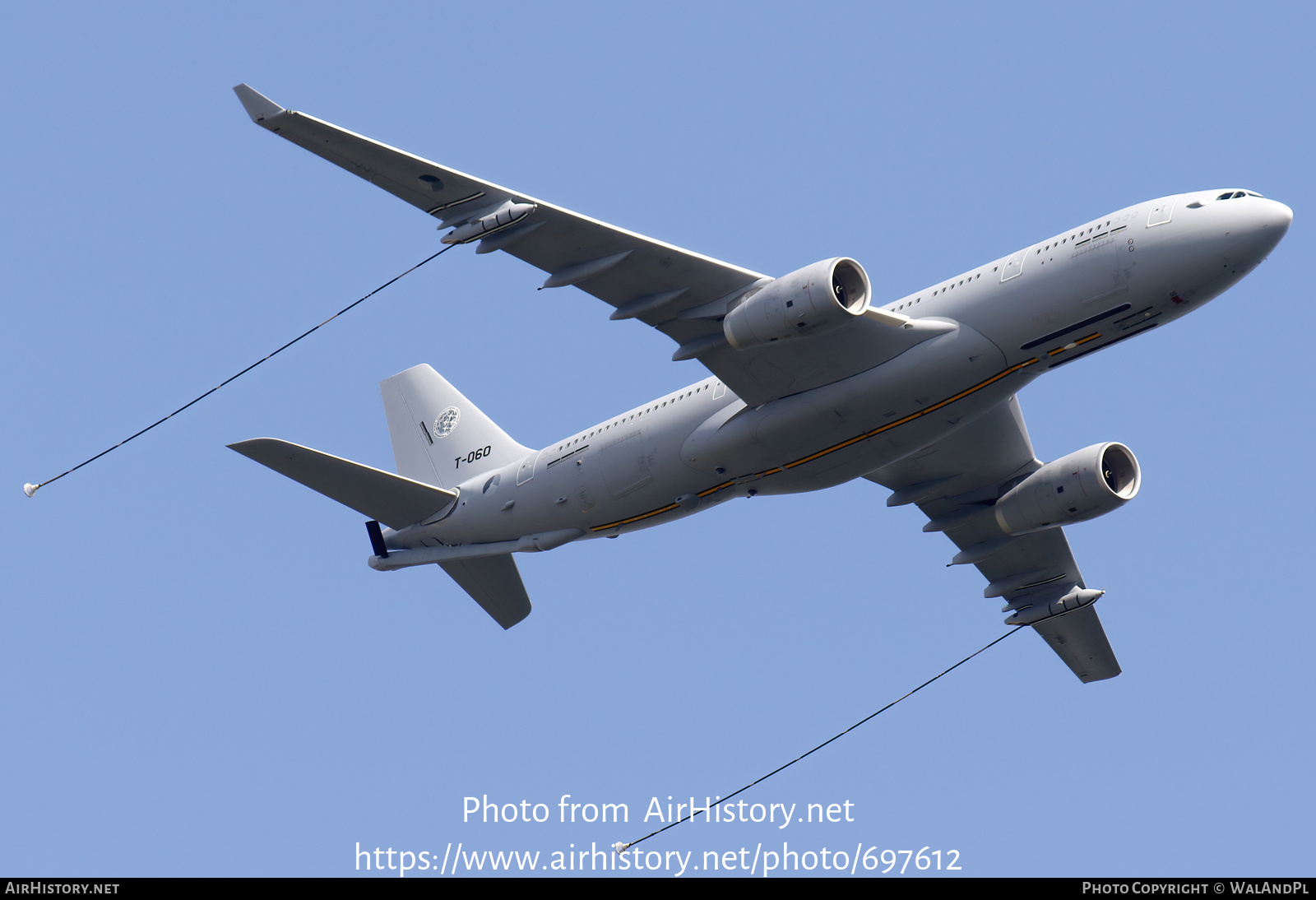 Aircraft Photo of T-060 | Airbus A330-243MRTT | Netherlands - Air Force | AirHistory.net #697612