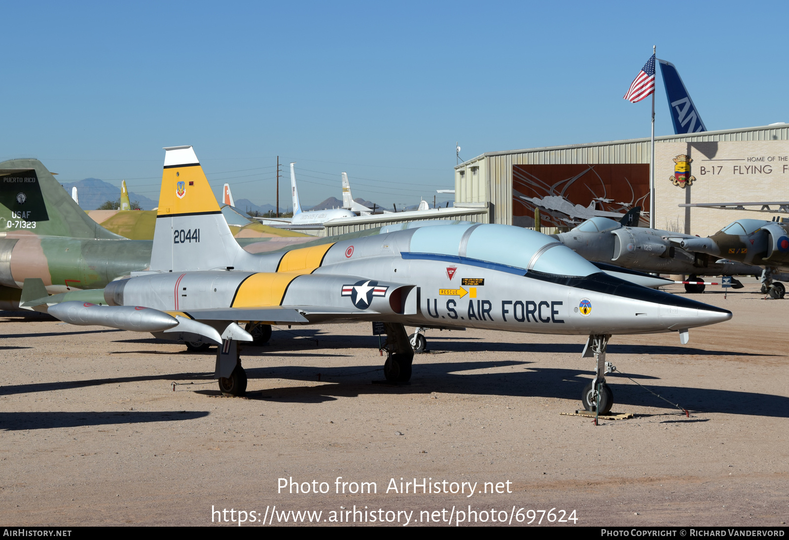 Aircraft Photo of 72-0441 / 20441 | Northrop GF-5B Freedom Fighter ...