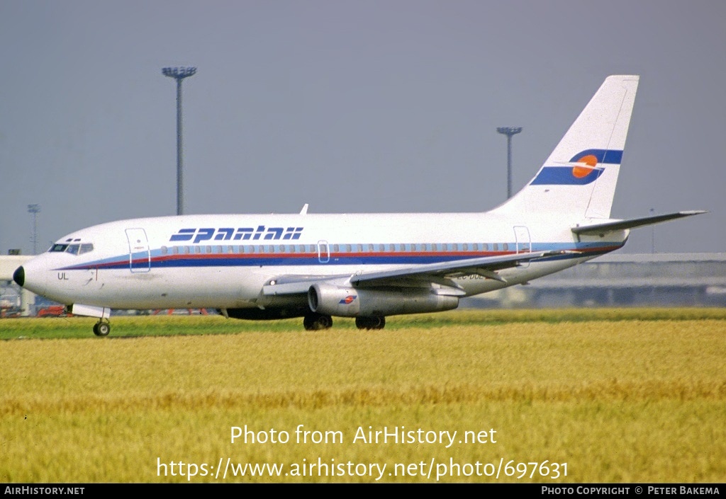 Aircraft Photo of EC-DUL | Boeing 737-2T4/Adv | Spantax | AirHistory.net #697631