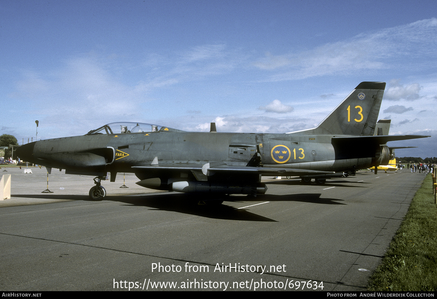 Aircraft Photo of 32503 | Saab J32E Lansen | Sweden - Air Force | AirHistory.net #697634