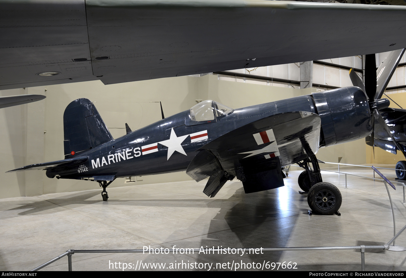 Aircraft Photo of 97142 | Vought F4U-4 Corsair | USA - Marines | AirHistory.net #697662