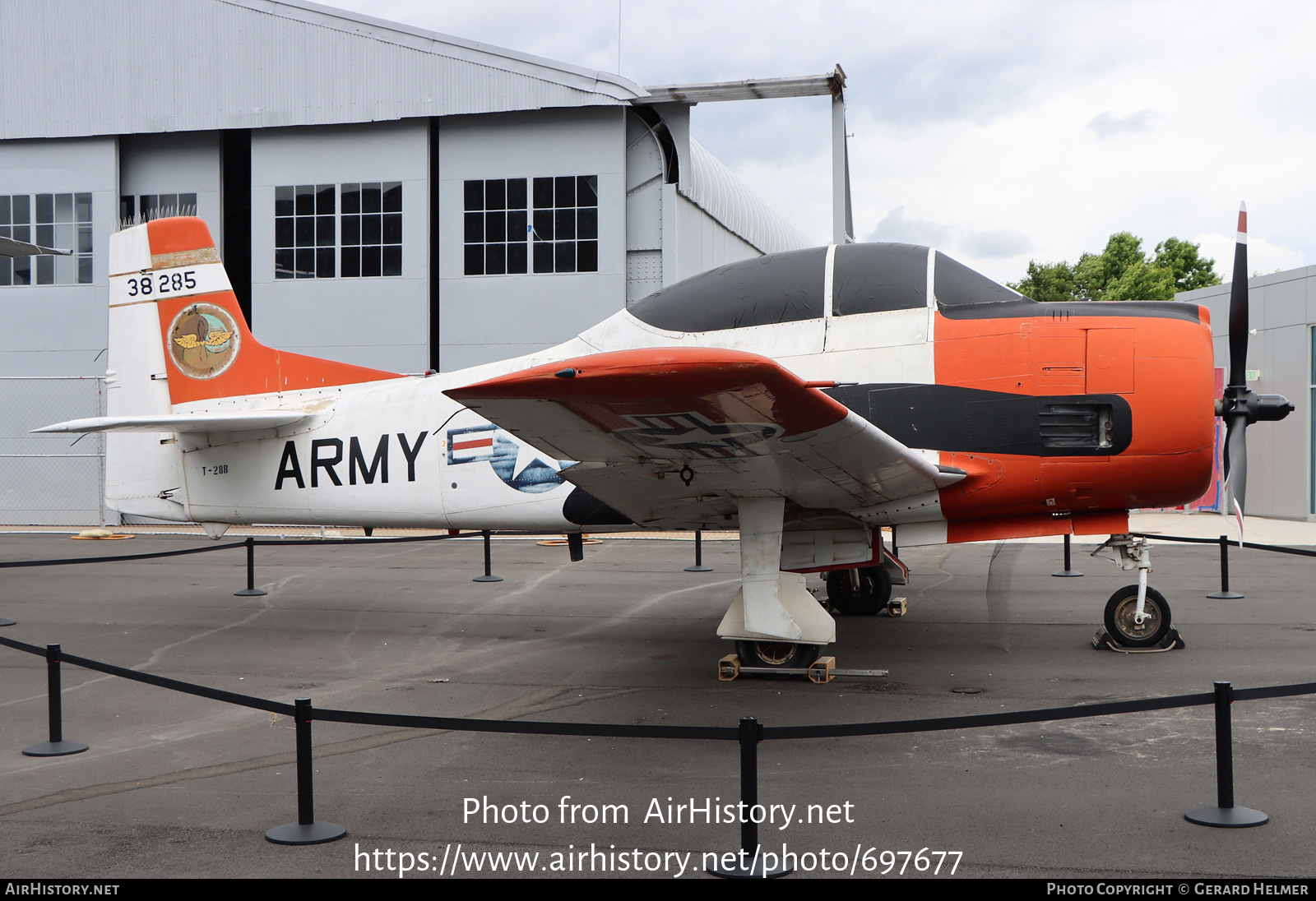 Aircraft Photo of 138285 / 38285 | North American T-28B Trojan | USA - Army | AirHistory.net #697677