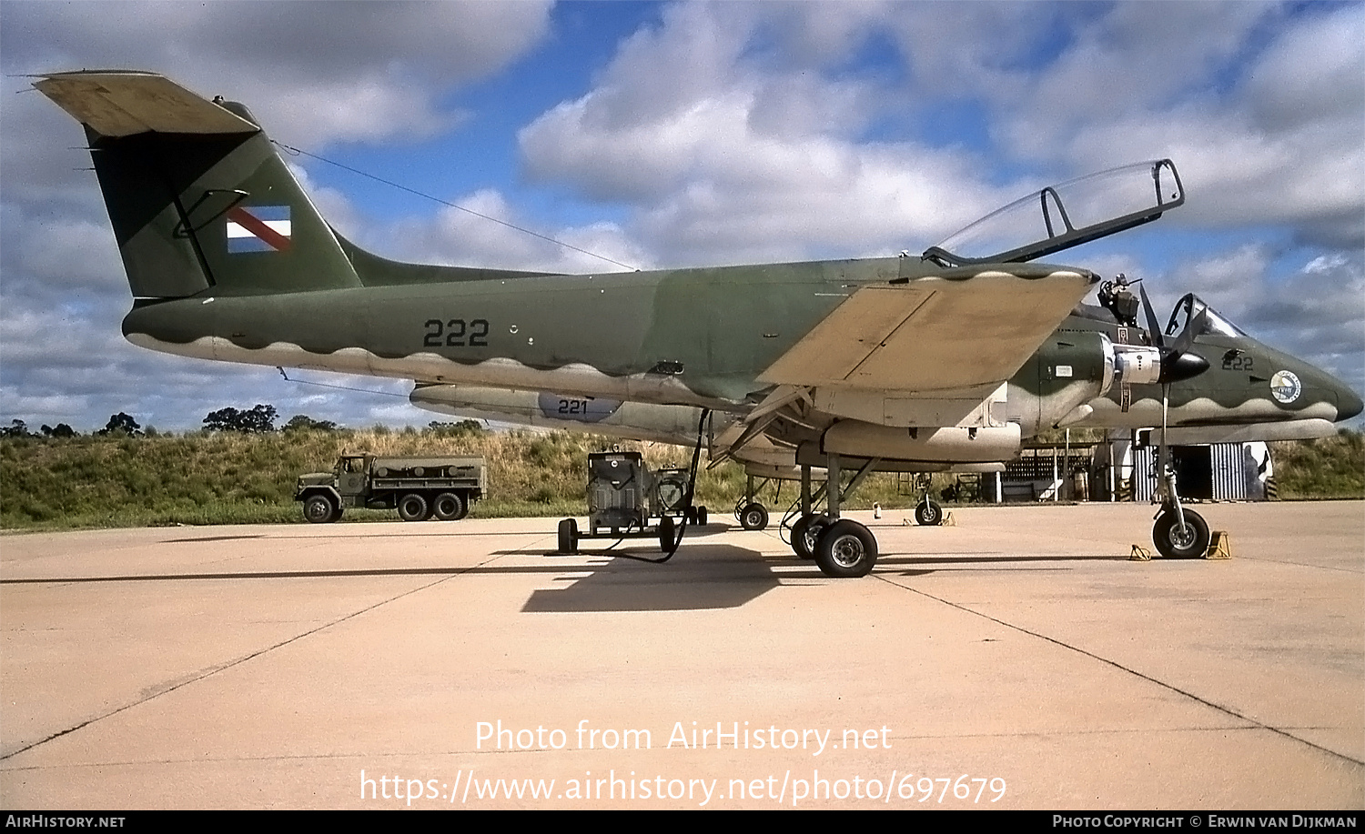 Aircraft Photo of 222 | FMA IA-58A Pucara | Uruguay - Air Force | AirHistory.net #697679