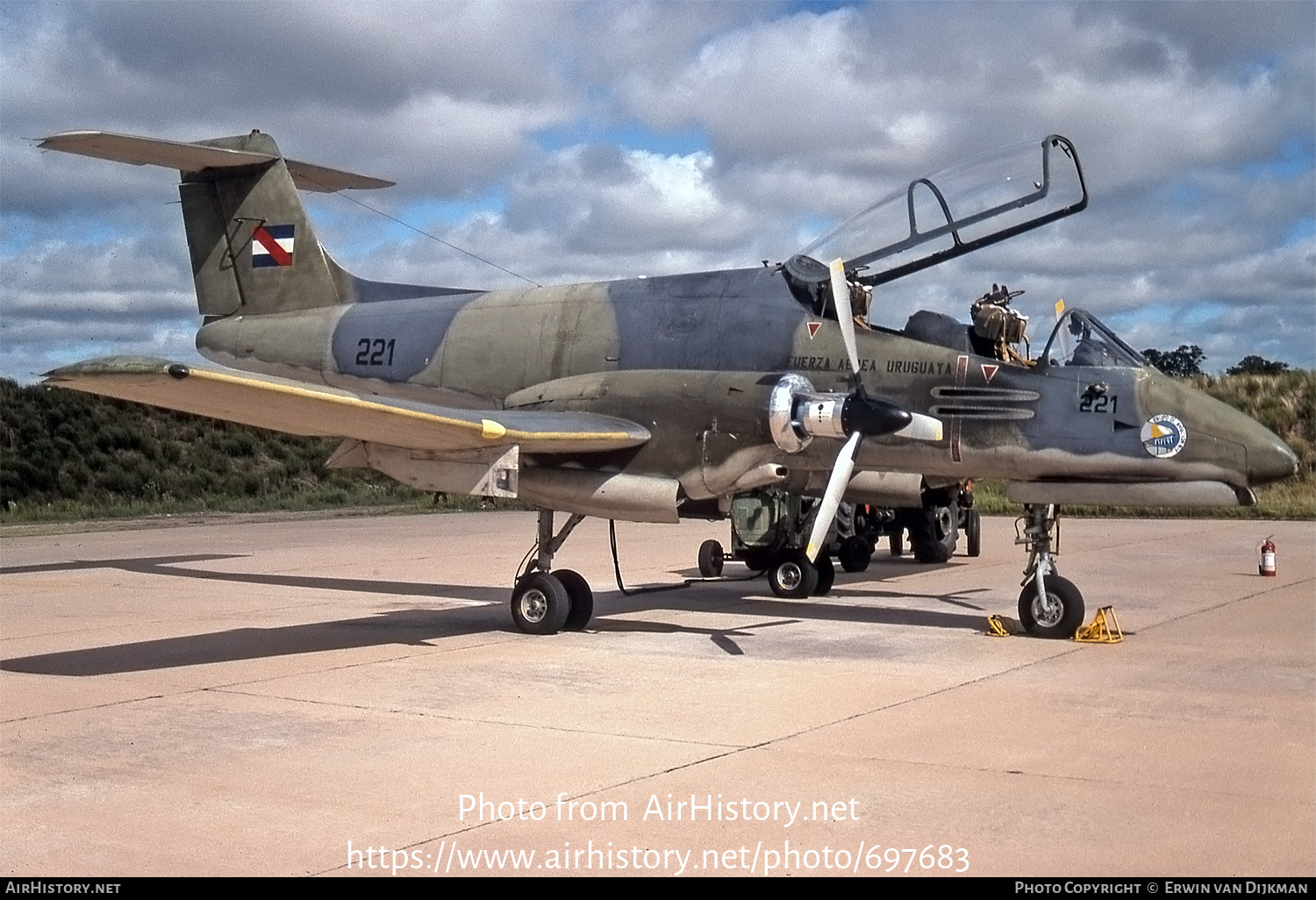 Aircraft Photo of 221 / FAU-221 | FMA IA-58A Pucara | Uruguay - Air Force | AirHistory.net #697683