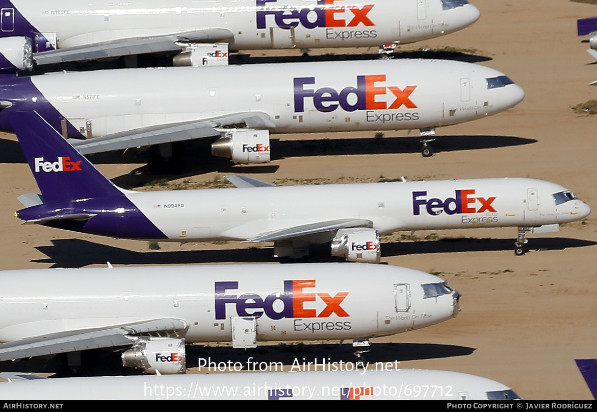 Aircraft Photo of N994FD | Boeing 757-23A(SF) | FedEx Express - Federal Express | AirHistory.net #697712